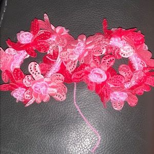 Flower hair elastics